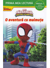 Prima mea lectura. PAIENJENELUL SI PRIETENII LUI UIMITORI. O aventura cu maimute. Carte cu despartiri in silabe (nivelul 2)