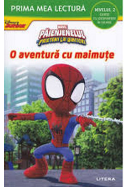 Prima mea lectura. PAIENJENELUL SI PRIETENII LUI UIMITORI. O aventura cu maimute. Carte cu despartiri in silabe (nivelul 2)