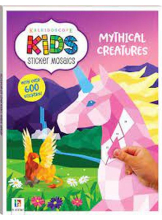 Kaleidoscope Kids Sticker Mosaics. Mythical Creatures