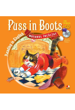 Motanul incaltat Puss in Boots cu CD