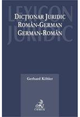 Dictionar juridic roman-german german-roman