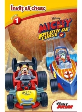 Invat sa citesc Mickey si pilotii de curse (nivelul 1)