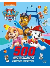 PAW Patrol. 500 DE AUTOCOLANTE. Carte de activitati