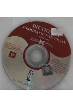 CD Dictionar geografic universal