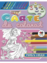 Carte de colorat pentru fetite. Vol.2