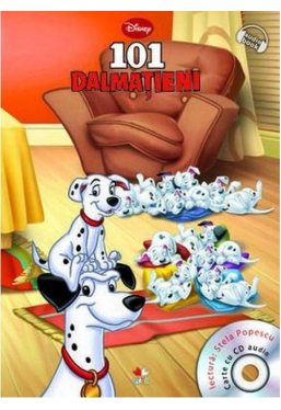 Disney Audiobook. 101 Dalmatieni +CD