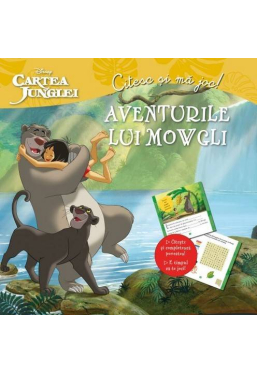 Citesc si ma joc Cartea junglei Aventurile lui Mowgli