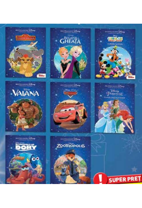Biblioteca Magica Disney (8 carti de colectie)