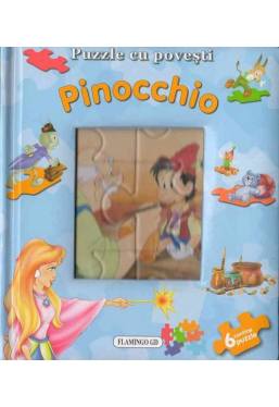 Puzzle cu povesti. Pinocchio