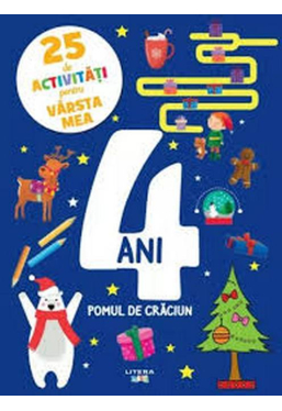 25 DE ACTIVITATI PENTRU VARSTA MEA. 4 ANI. POMUL DE CRACIUN