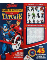 MARVEL. AVENGERS. Carte de activitati cu tatuaje