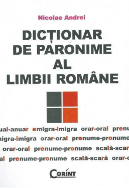 Dictionar de paronime al limbii romane