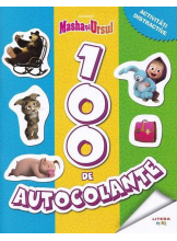 MASHA SI URSUL. 100 de autocolante. Activitati distractive