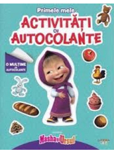 MASHA SI URSUL. Primele mele activitati cu autocolante