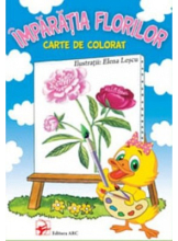 Imparatia florilor. Carte de colorat