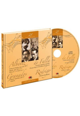 Mari compozitori-25 Albeniz de Falla +CD