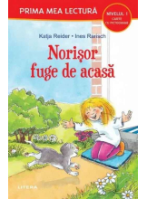 Prima mea lectura. NORISOR FUGE DE ACASA. Carte cu pictograme (nivelul 1)