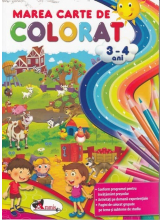 Marea carte de colorat - 3-4 ani