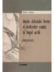 Istoria debutului literar al scriitorilor romani in timpul scolii (1820-2000)