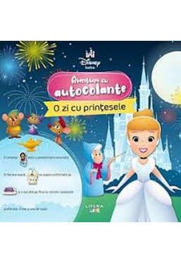 DISNEY BEBE. Aventuri cu autocolante. O zi cu printesele