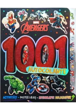 MARVEL. AVENGERS. 1001 AUTOCOLANTE