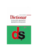 Dictionar rom-italian italian- roman brosat