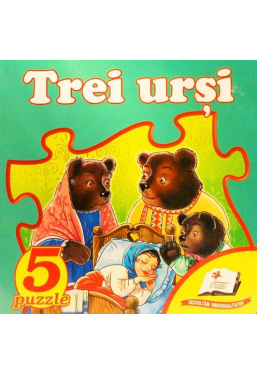 5 puzzle. Trei ursi 