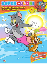 Superculori. Sa coloram impreuna cu Tom si Jerry. Vol. 1
