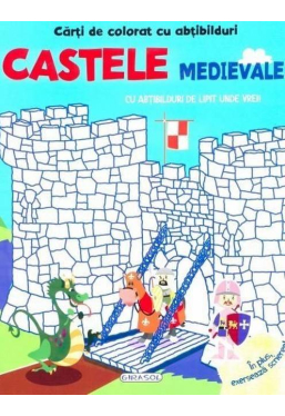 Carti cu abtibilduri - Castele medievale