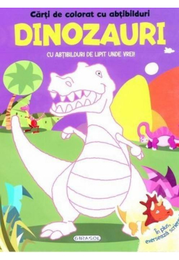 Carti cu abtibilduri - Dinozauri
