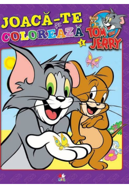Tom & Jerry. Joaca-te si coloreaza 1