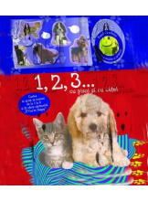 1 2 3 cu pisoi si cu catei Puzzle vorbitor