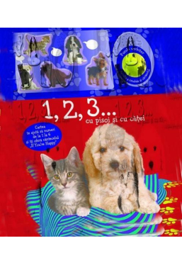 1 2 3 cu pisoi si cu catei Puzzle vorbitor