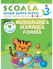 SCSP Numararea Marimea Forma 3-4 ani 3+