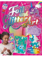 Folder of Fun: Foil and Glitter Art