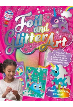 Folder of Fun: Foil and Glitter Art