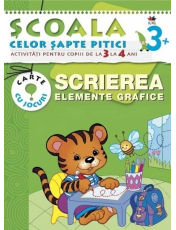 SCSP Scrierea Elemente grafice 3-4 ani 3+